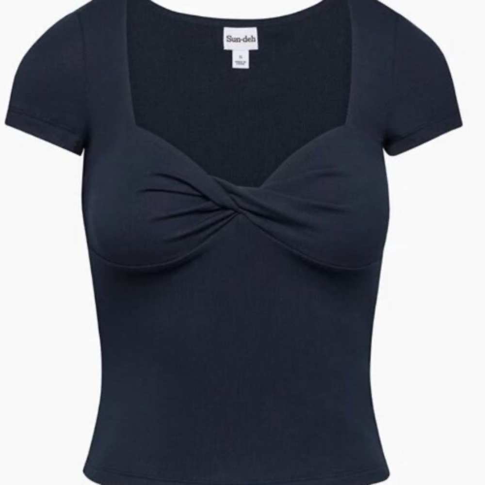 Aritizia Lula Top in "Plein Air" (Light Blue)